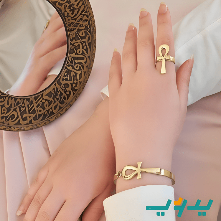 طقم مفتاح الحياة - نحاس