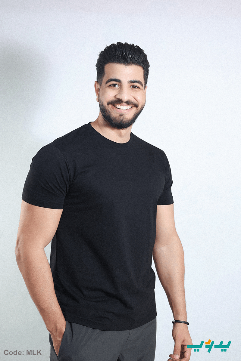 تيشيرت سليم - قطن