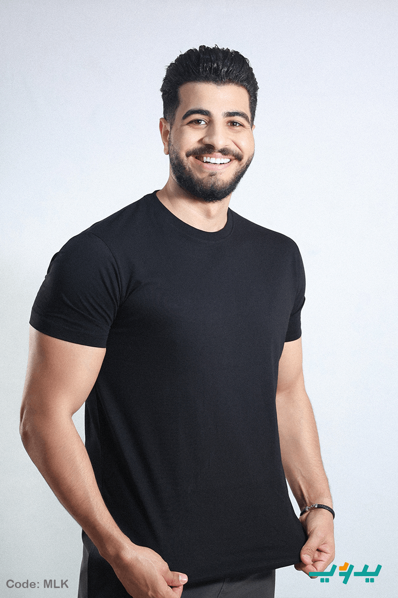 تيشيرت سليم - قطن