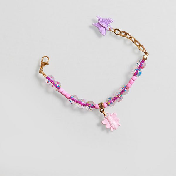 طقم اطفال مليكة بحجر عقيق - مطلي بماء الذهب