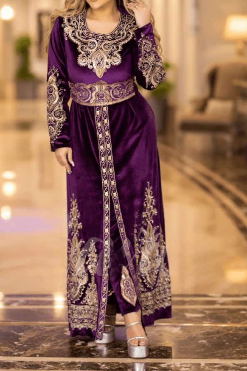 عبايه استقبال مندولين - قطيفه