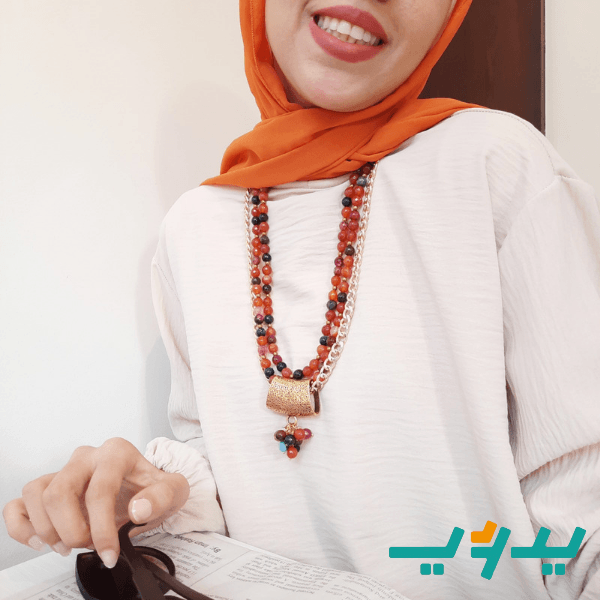 عقد ريجينا الأنيق - مطلي بماء الذهب