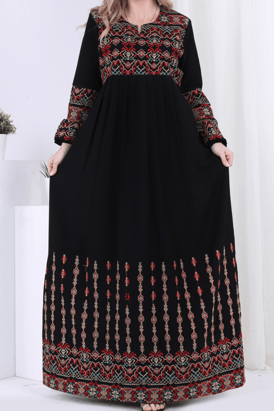 عباية أهلة الراقية - أسود