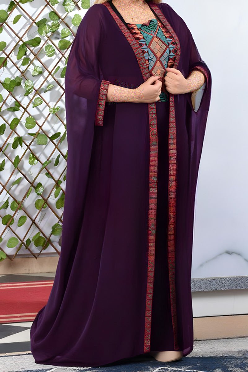 عباية اسقبال عايدة - شيفون