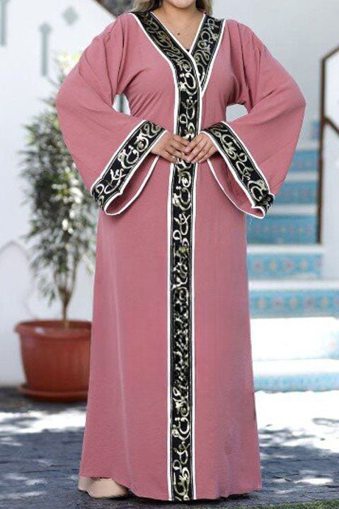 عباية ماري بتصميم ناعم - قطن عالي الجودة