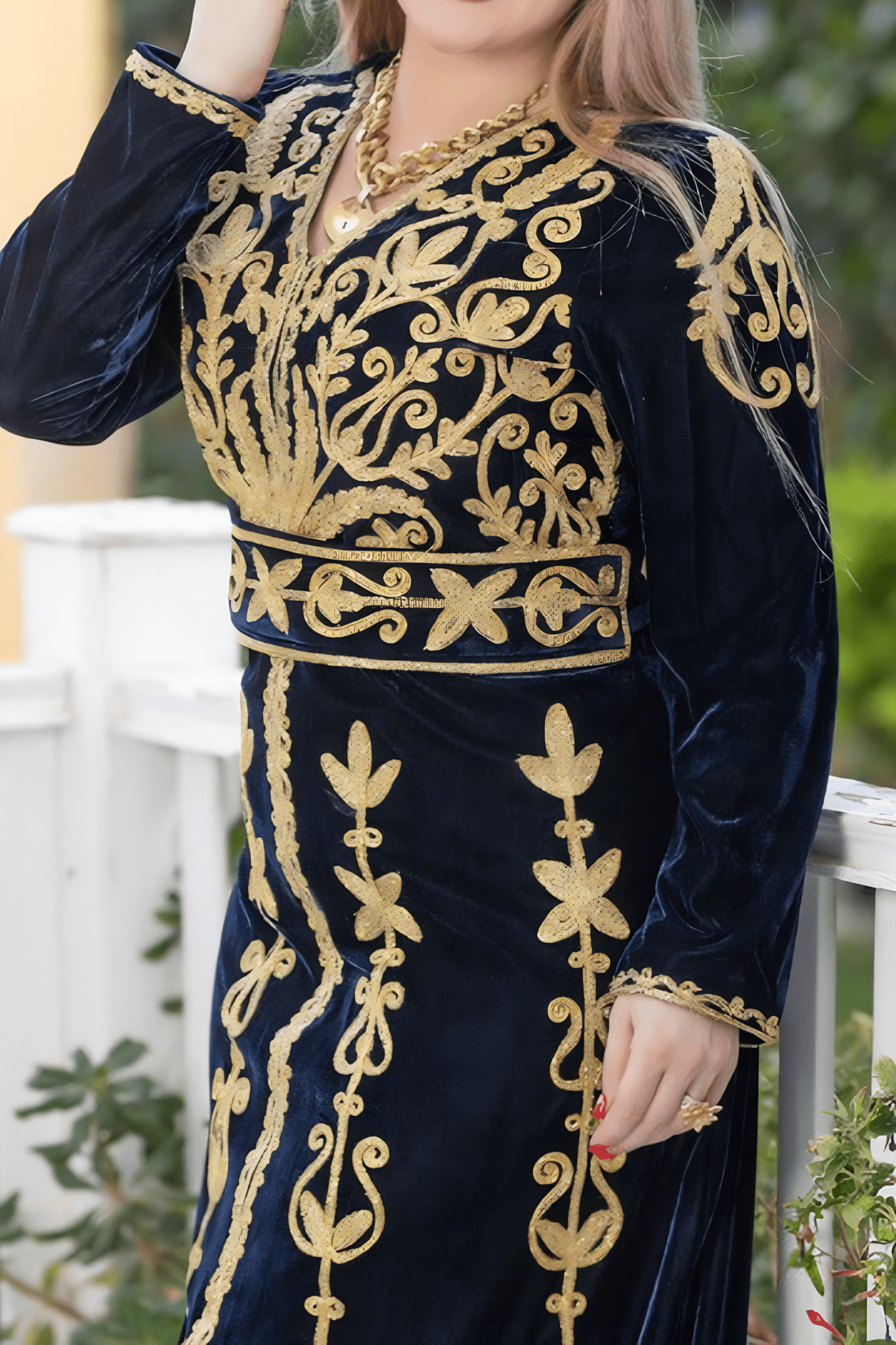 قفطان كلمات - قطيفة