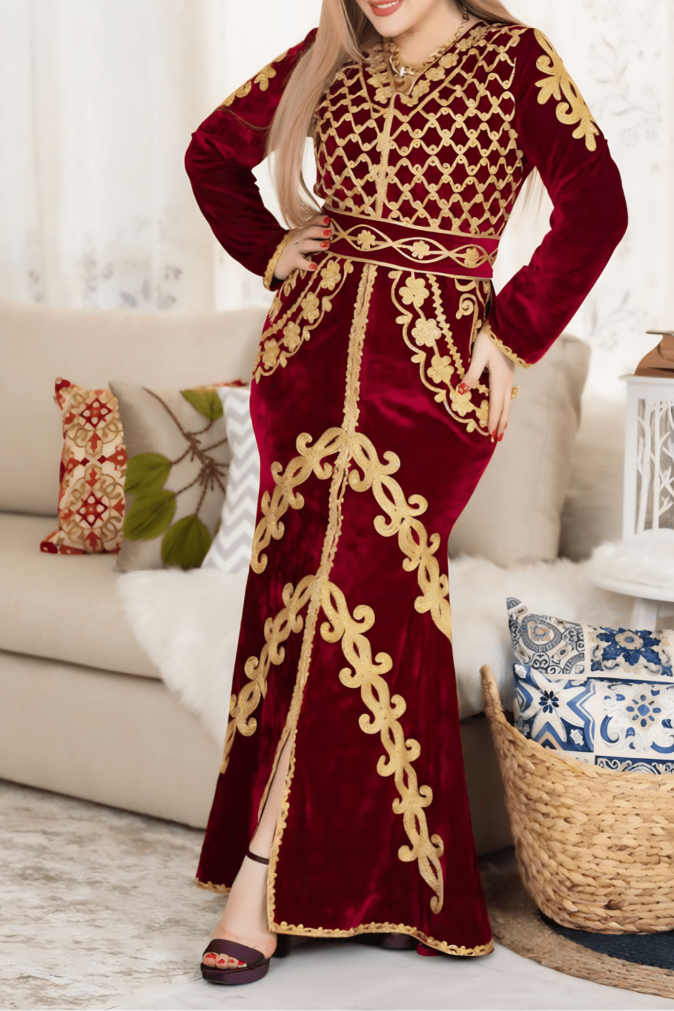 قفطان فايزة - قطيفة