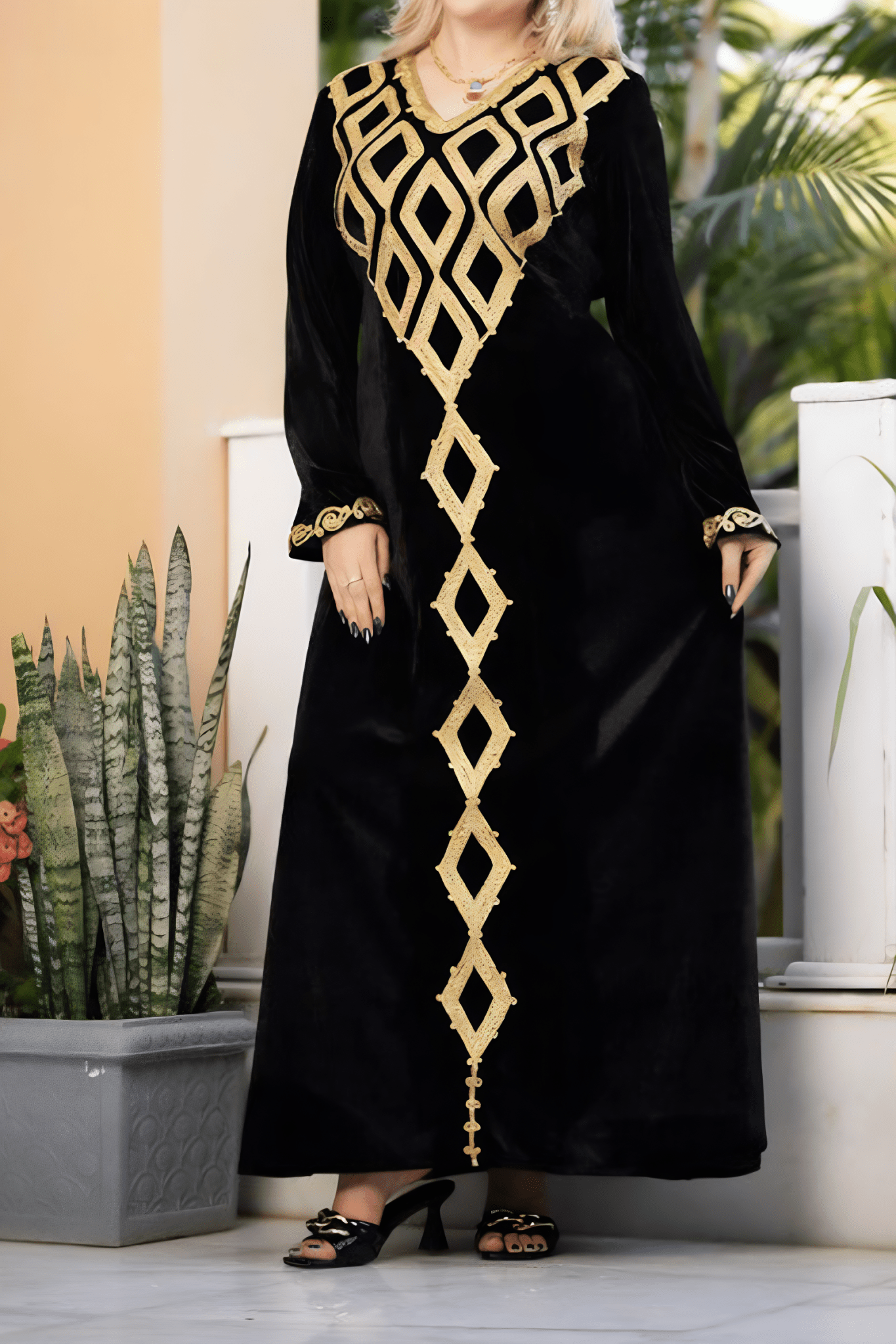 جلابية مشاعر - قطيفة