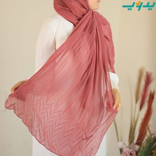 طرحة بيلسيه كريستال بتكسيرات مثلثية – كاشمير (7563110613206)
