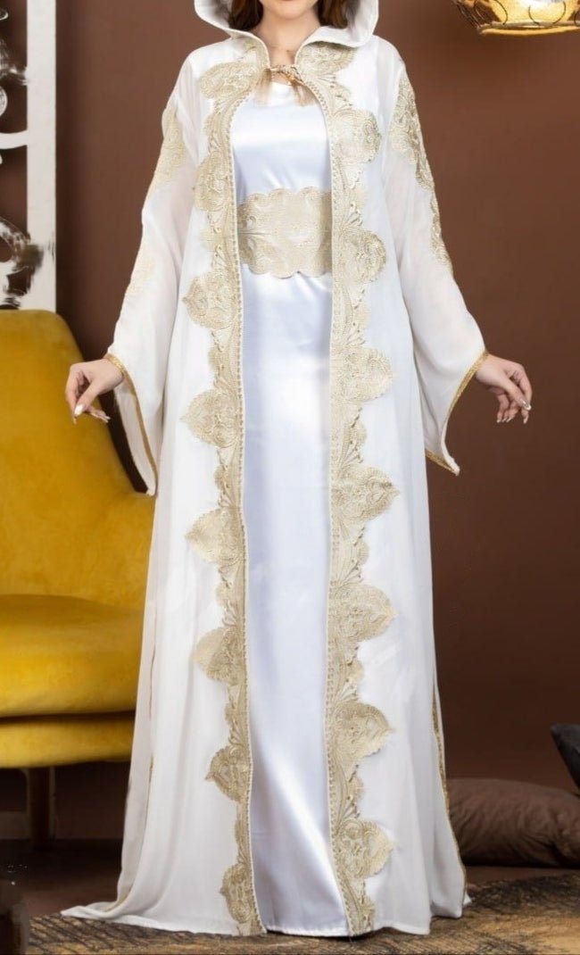 طقم عباية استقبال ميريام - ستان تركي