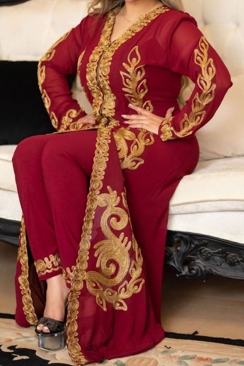 طقم جلابية سيري - شيفون