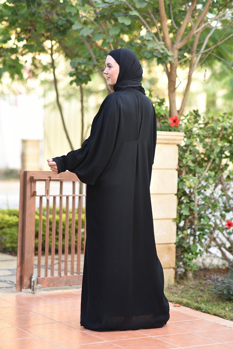 عباية عائشة - كريب عالي الجودة