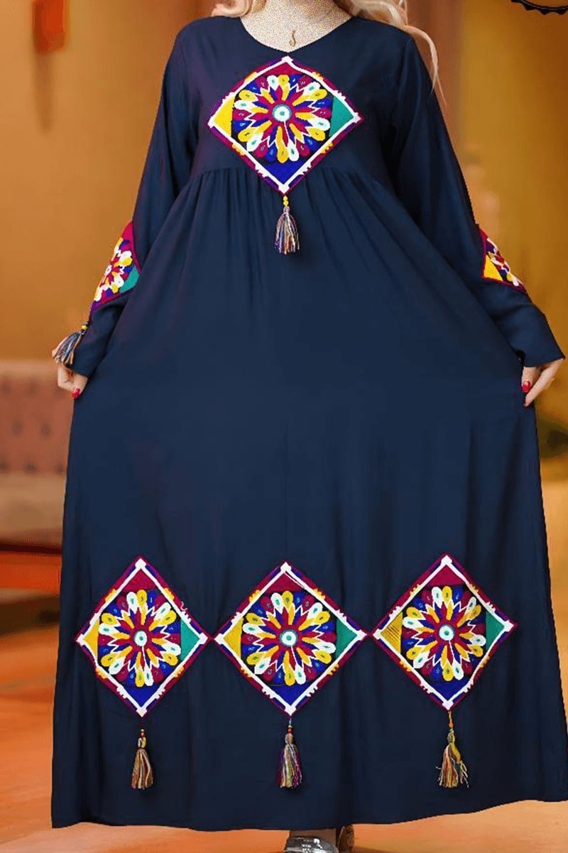 جلابية أسماء - قطن عالي الجودة