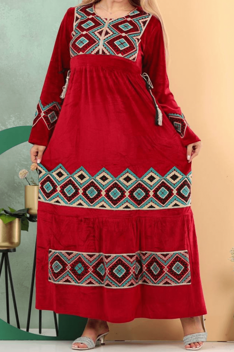 جلابية حُسنة - قطيفة