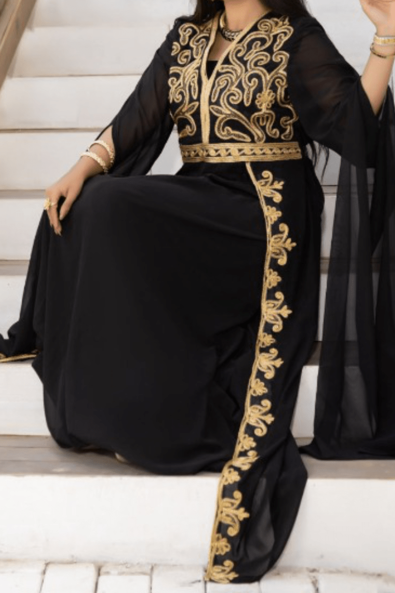 قفطان روزى- شيفون