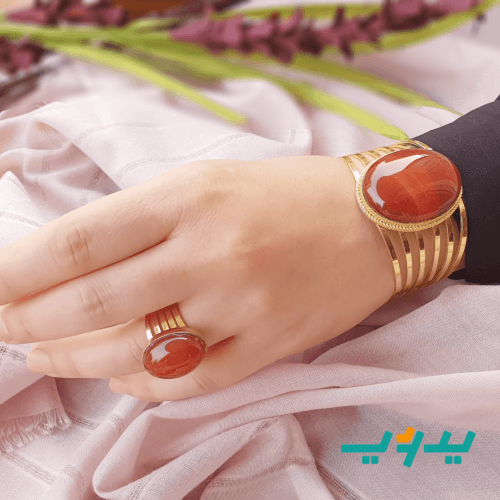 طقم ياسمينا – مطلي بماء الذهب