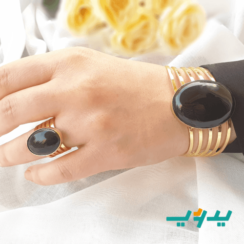 طقم ياسمينا – مطلي بماء الذهب