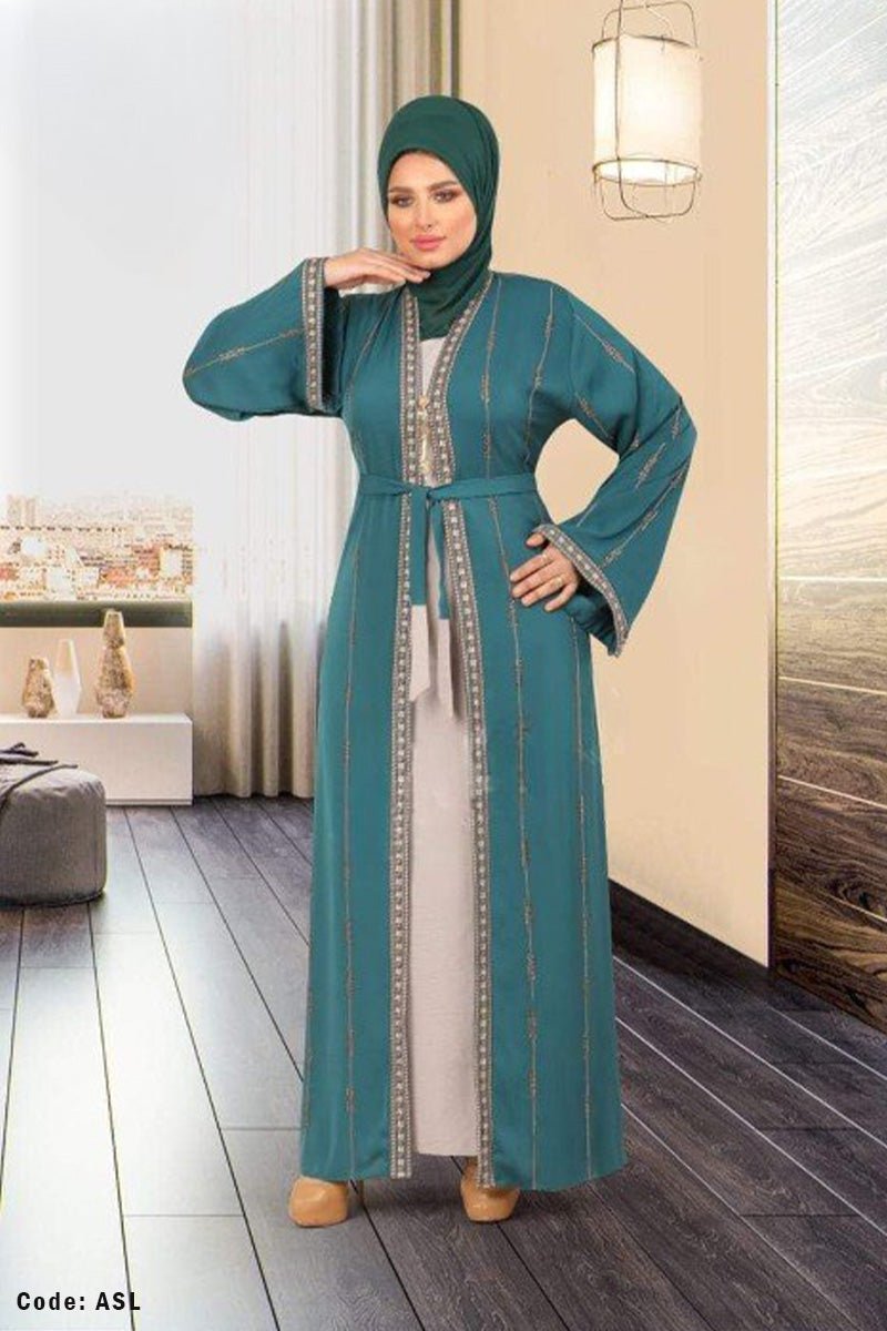 عباية عنبر - حرير