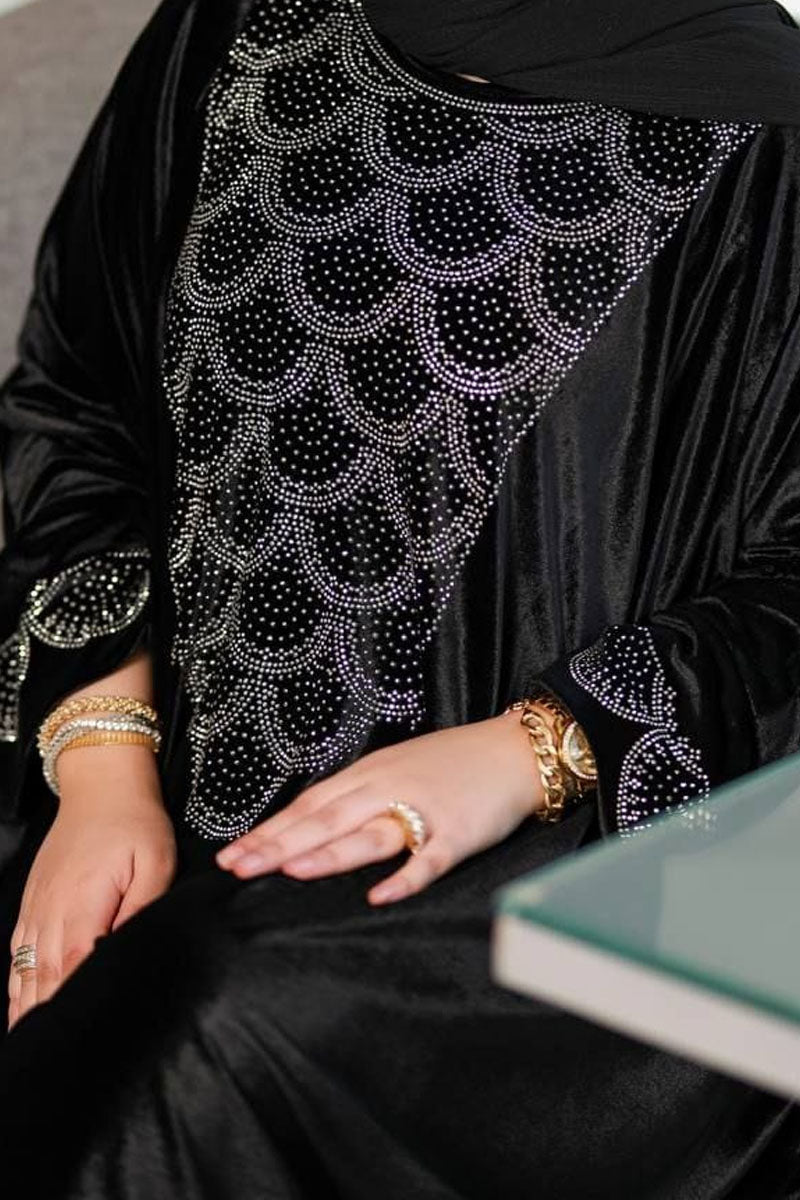 عباية أسما - قطيفة مخمل