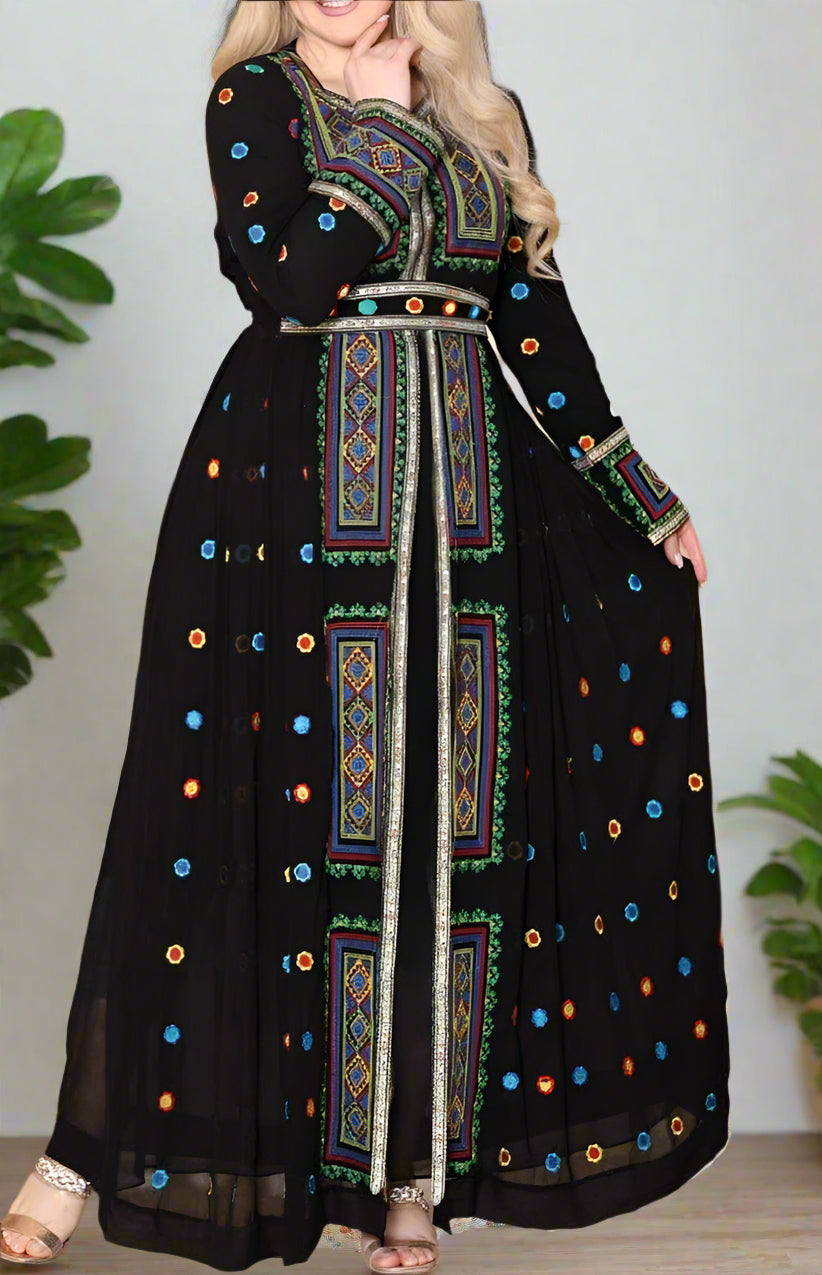 عباية استقبال سيرين - شيفون