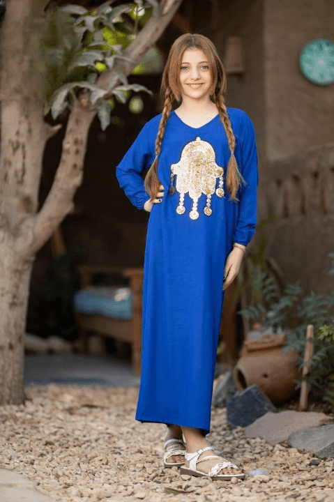 عباية اطفال لوزه - قطن مراسي