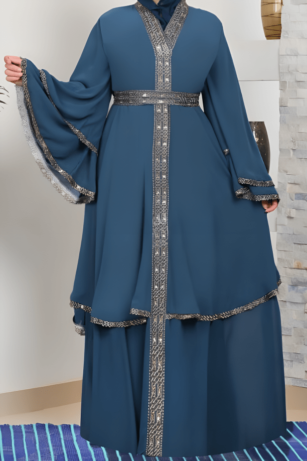 عباية فريدة - شيفون
