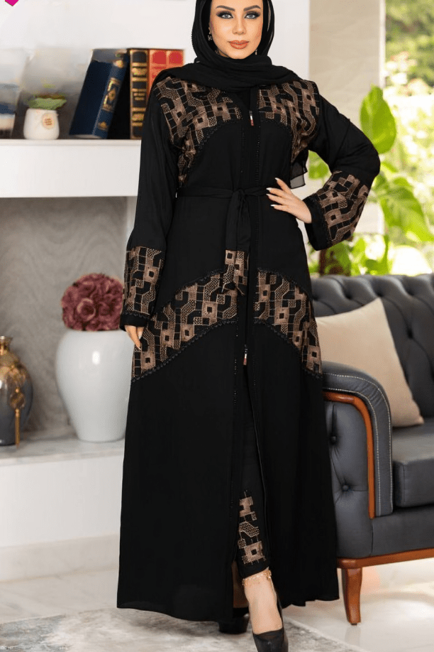 عباية جواهر - شيفون