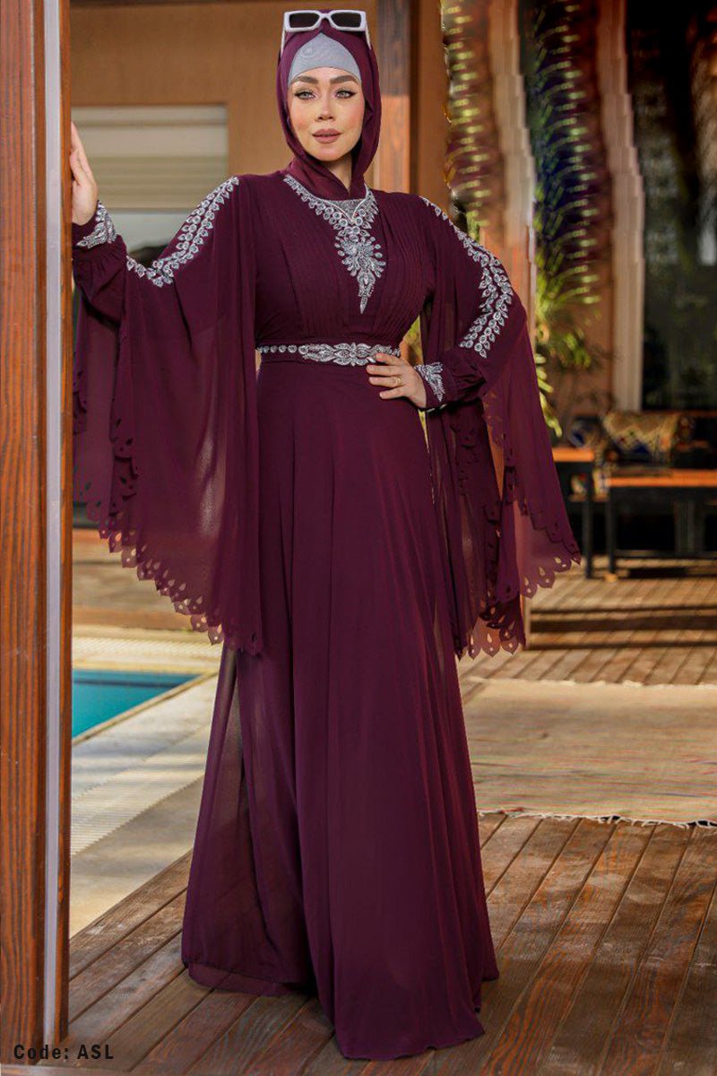 عباية نجوان - شيفون