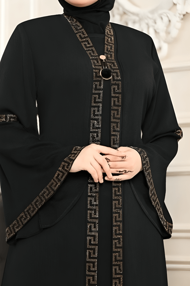 عباية يسرا - حرير