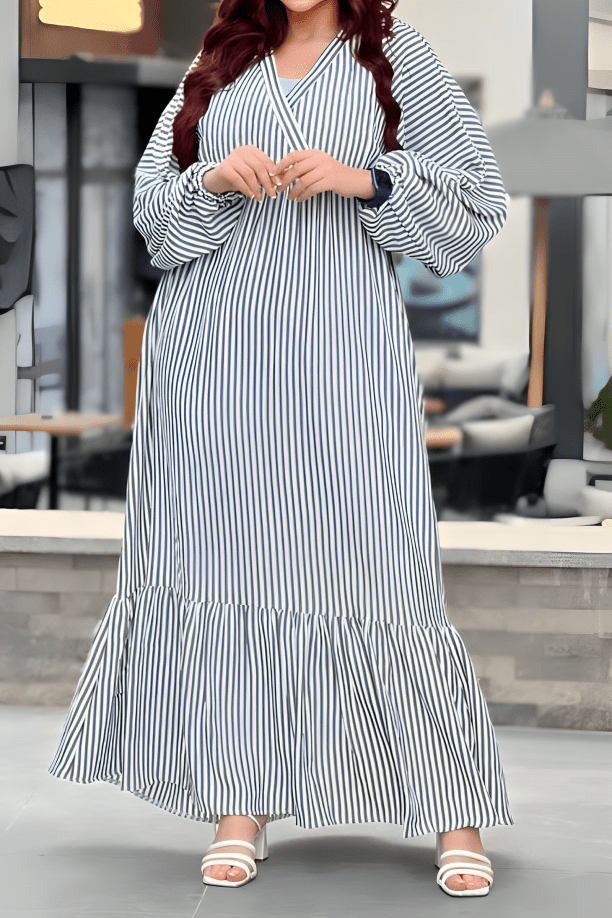 فستان استقبال أمينة - كتان