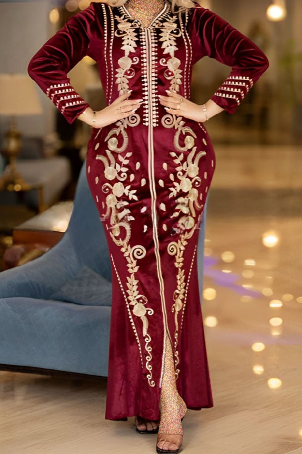 فستان استقبال شريهان - قطيفه