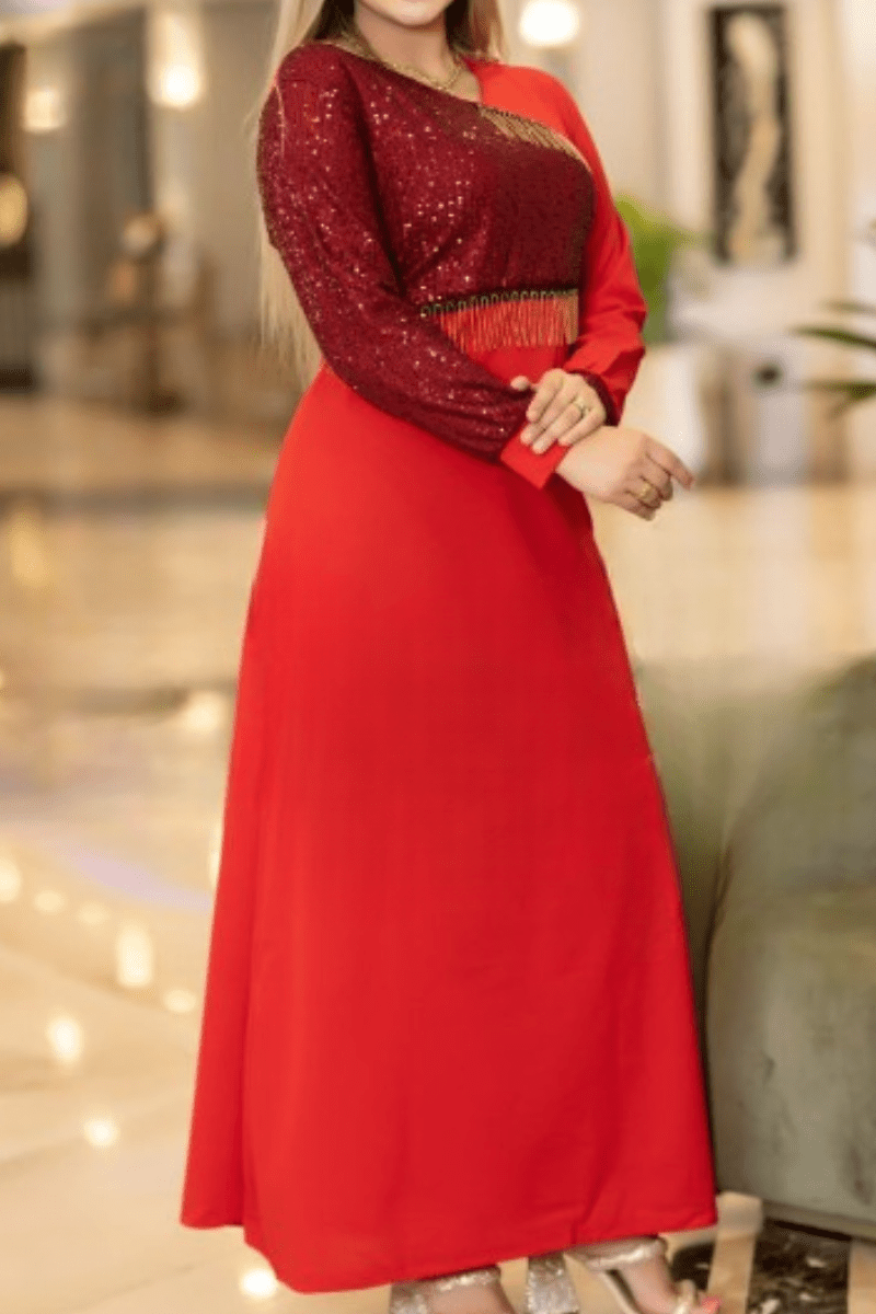 فستان استقبال سواريه عبلة - سكوبا ليكرا