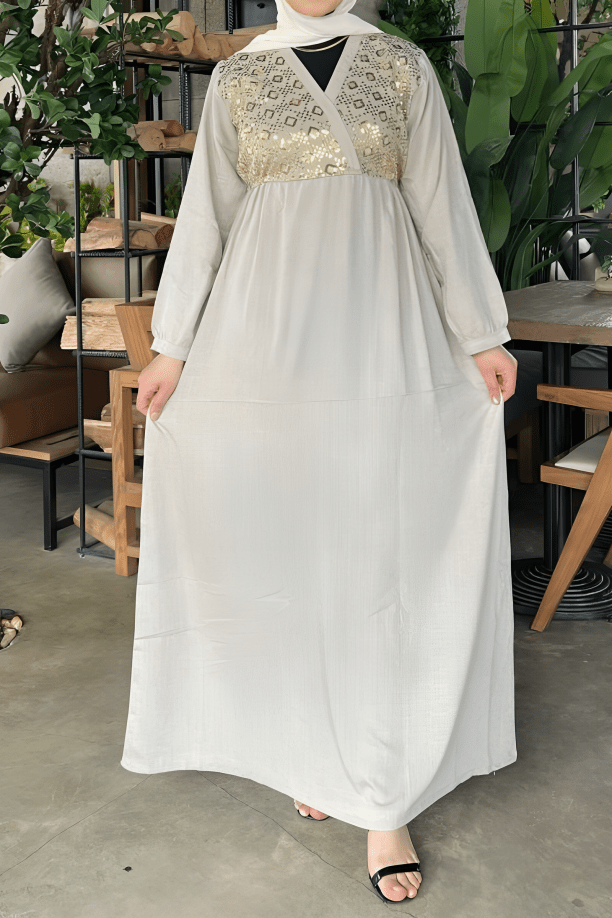 جلابية أمنيه - كتان