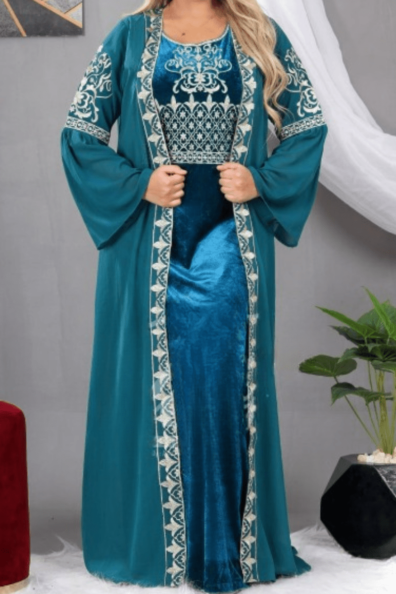 جلابية استقبال عبلة - قطيفة