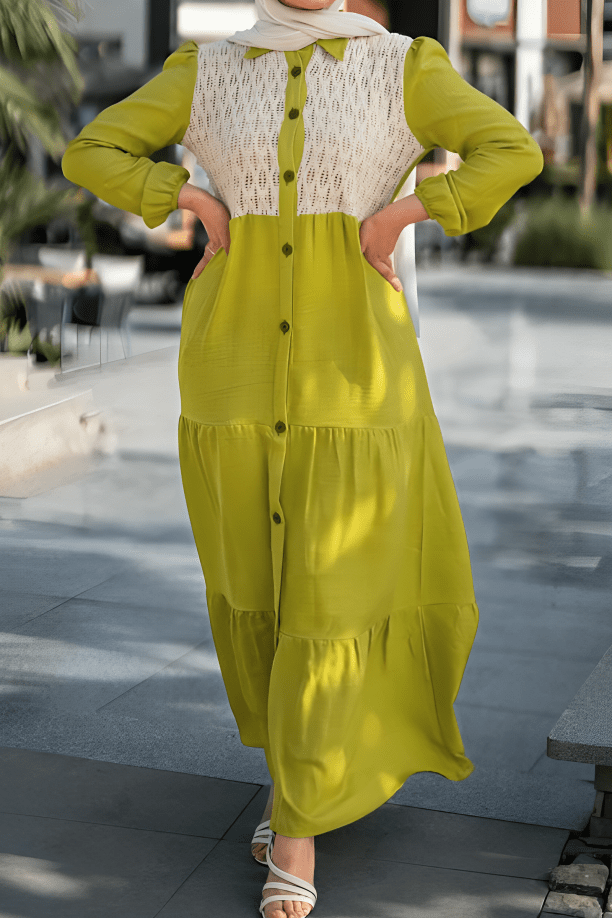 جلابية استقبال علا - كتان