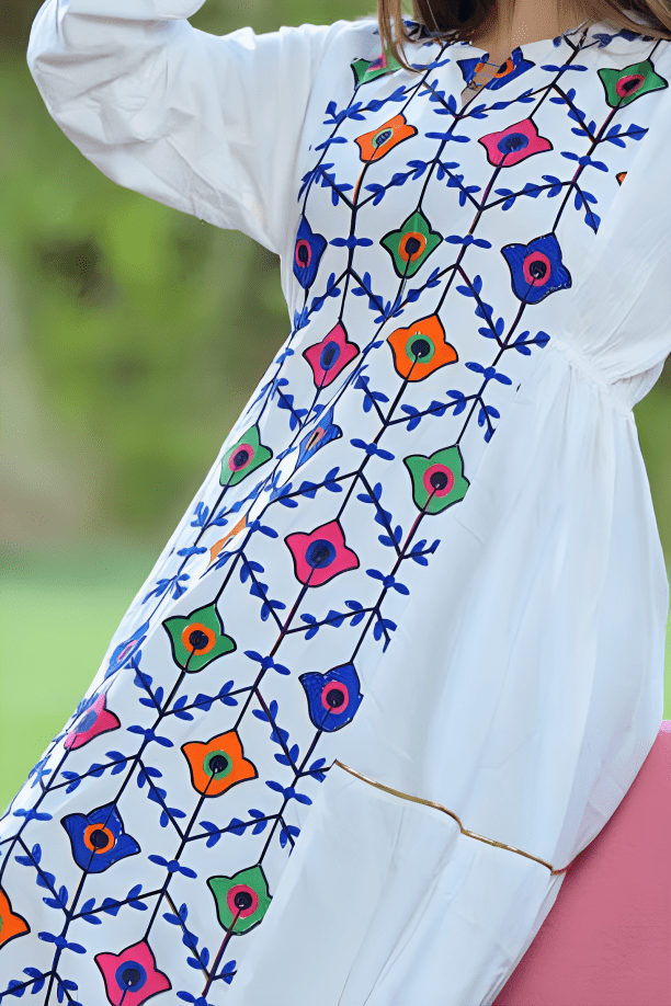 جلابية استقبال سميرة - قطن