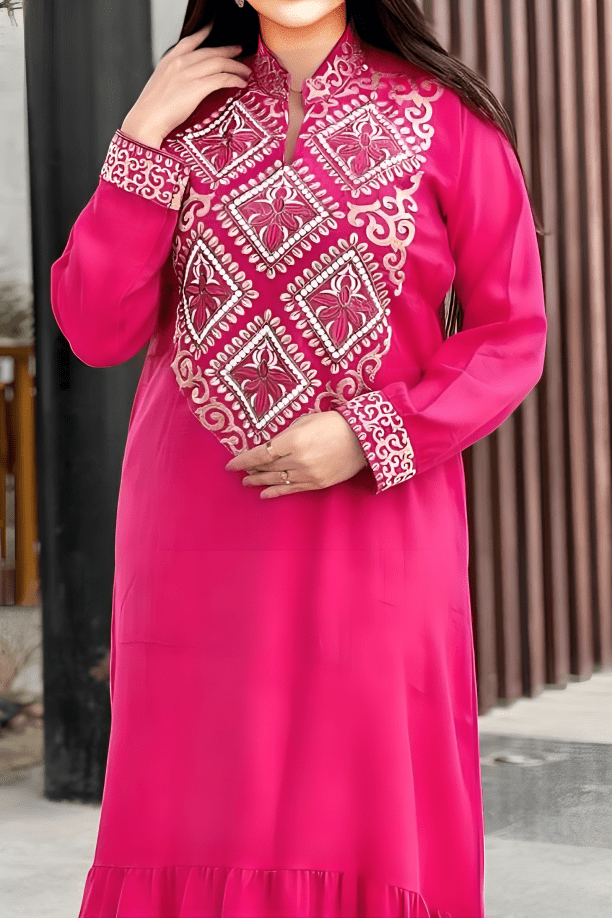 جلابية جميلة - كتان