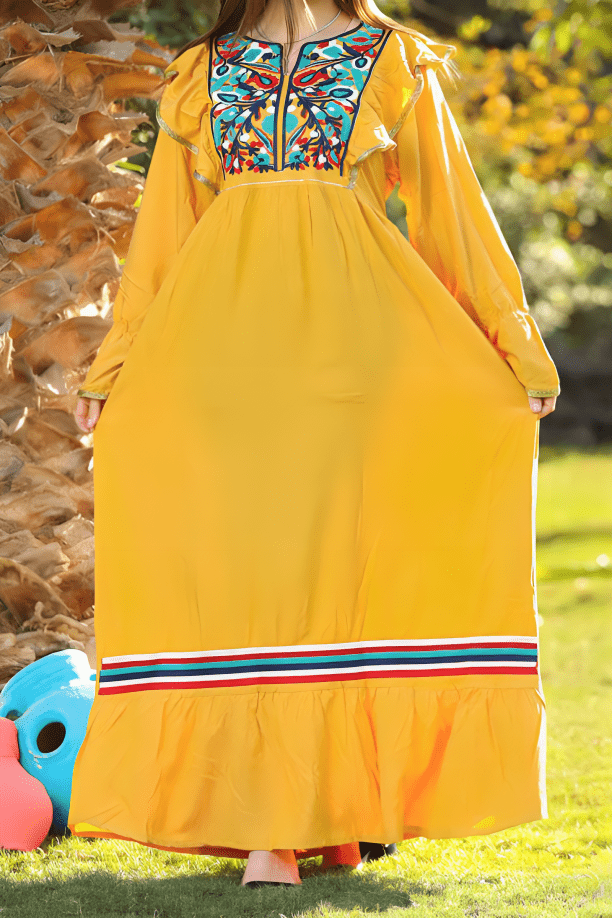 جلابية منى - قطن