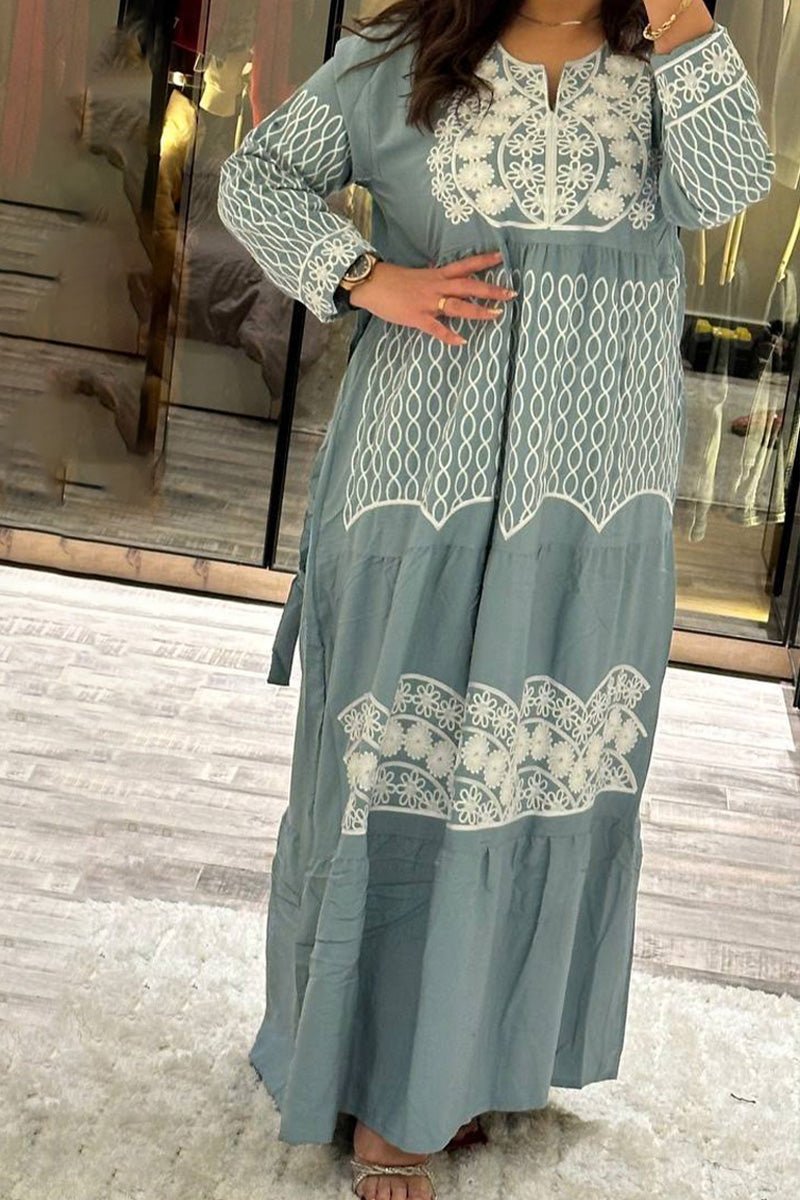 جلابية مرجانة - قطن