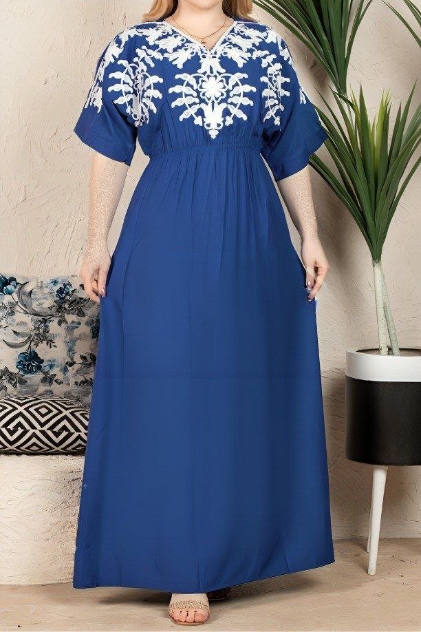 جلابية وردة - قطن