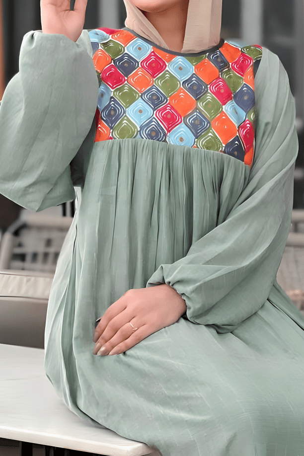 جلابية سكينة - كتان