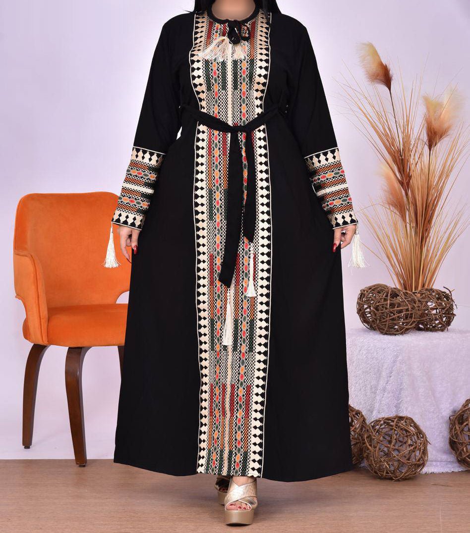 عباية ليلي للاستقبال - اسود (7797865382102)