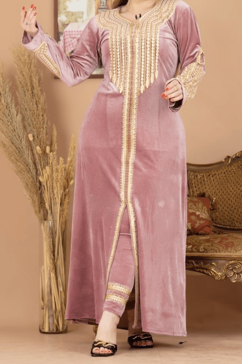 جلابية سوزان - قطيفة عالي الجودة