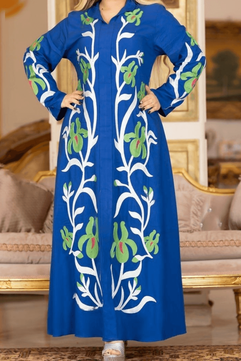 جلابية ريماس الزهور - قطن
