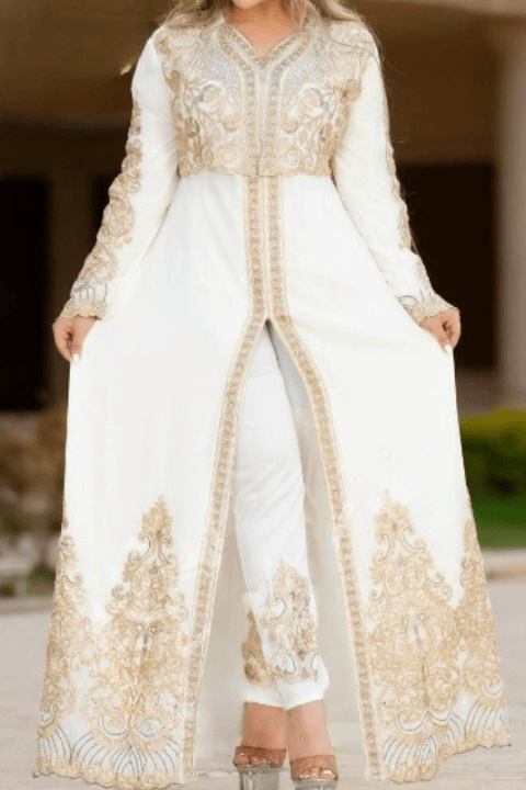 طقم استقبال نبيلة - شيفون