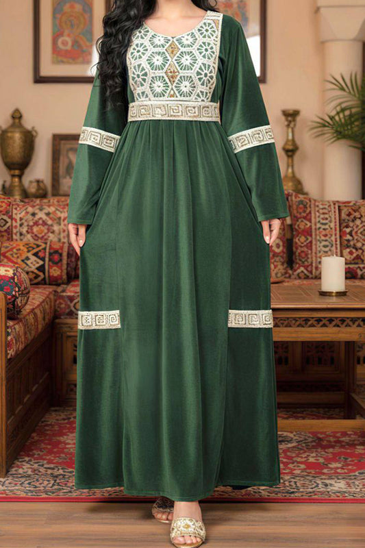 عباية مرام - قطيفة مخمل ناعم شتاء 2026