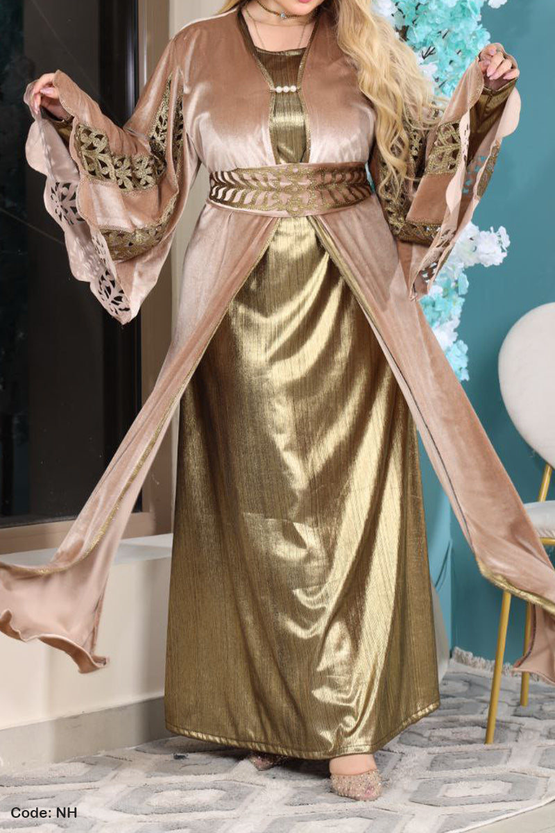 جلابية استقبال جوهرة  الشتوية - مخمل شتاء 2026