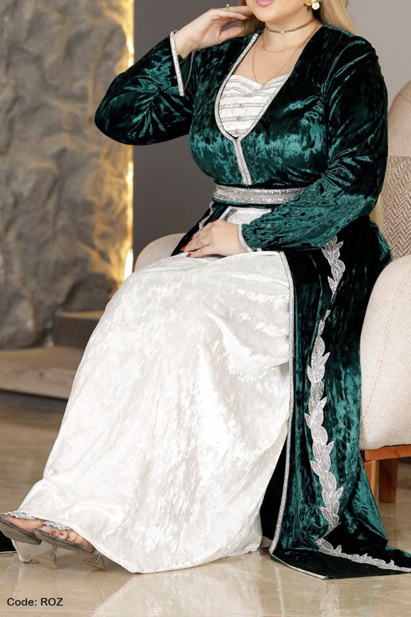 قفطان ميرال الشتوي - مخمل شتاء 2026