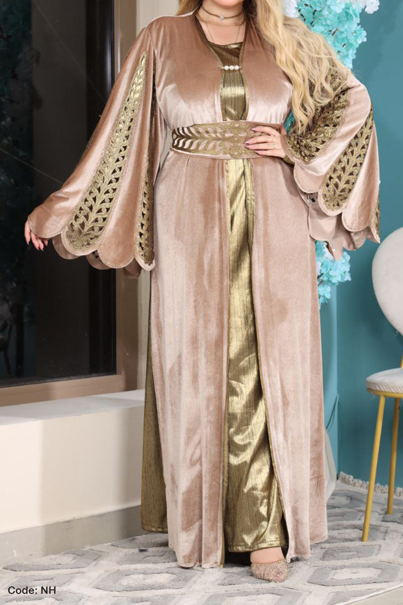 جلابية استقبال جوهرة  الشتوية - مخمل شتاء 2026