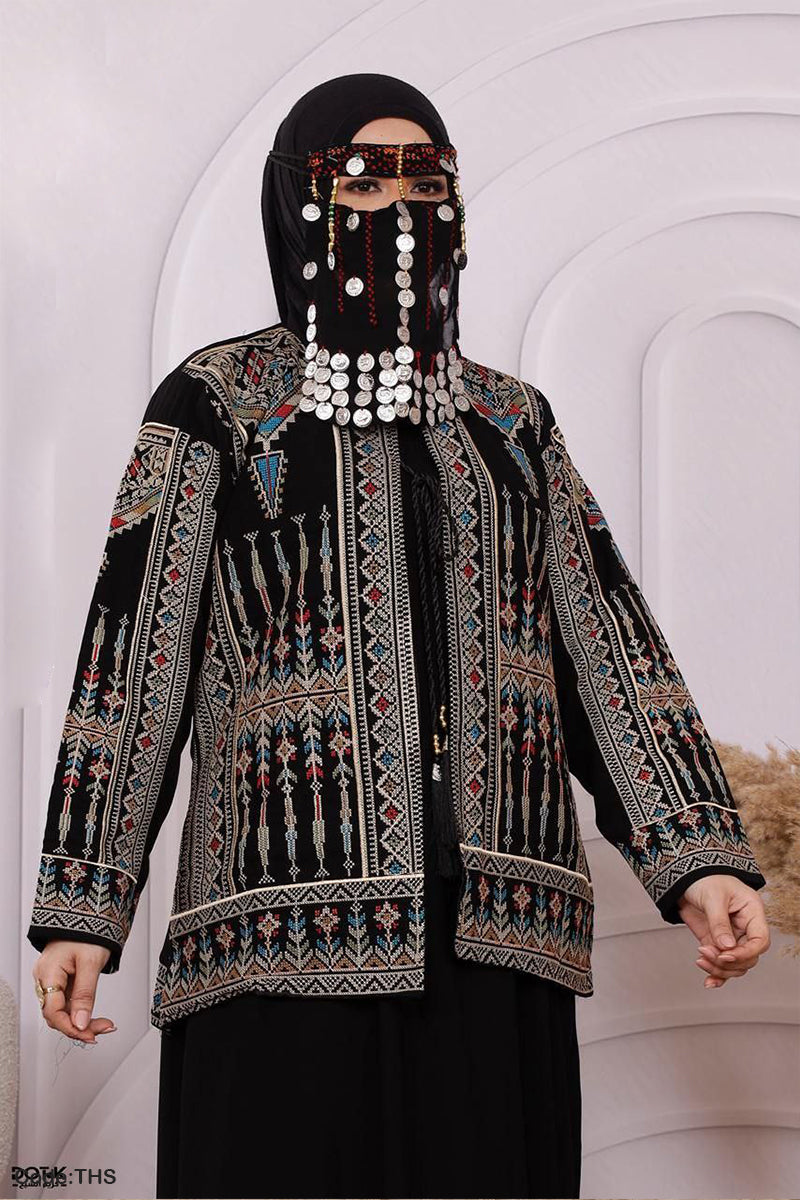 سترة صفوة بتصميم عسيري  - كريب سعودي